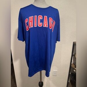 3/$25 🤗 MLB authentic merch Blue Chicago Graphic Men's Shirt. Sz XL